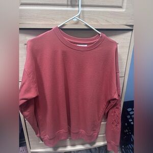 Maurices Red Long Sleeve Top